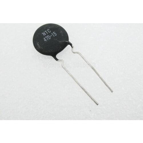 10PCS/LOT Thermistor Resistor NTC 47D-15 47D15 Thermal Resistor Resistance