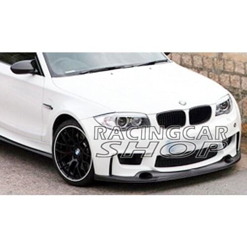 R-STYLE 3K REAL CARBON FIBER FRONT LIP SPOILER for BMW E82 1M 2011-2013 B043