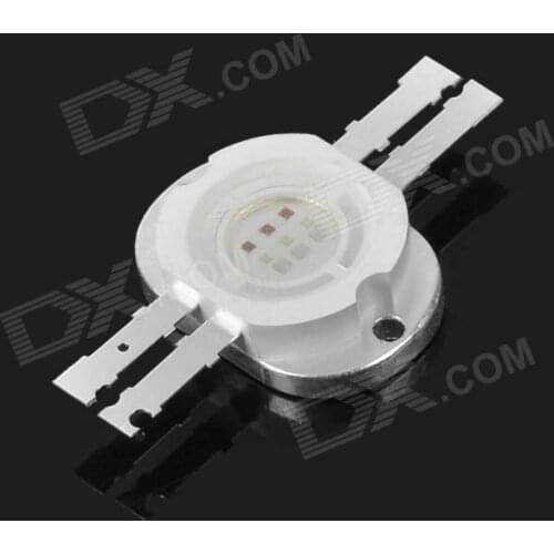 10pcs/lot DIY 1000lm High Power 10W RGB Intergared LED Chip Beads Module Emitter Diode Free Shipping
