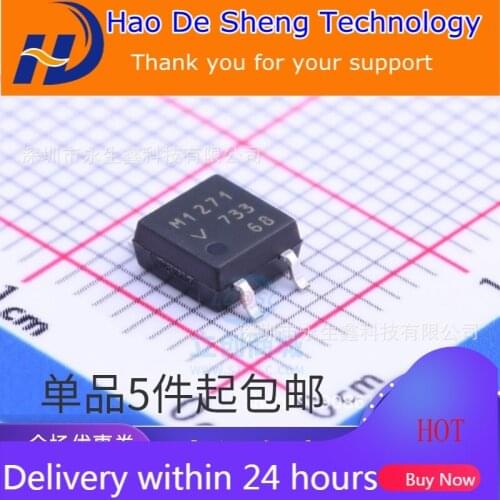 10PCS/LOT VOM1271T M1271T Optical Isolator-transistor Photoelectric Output SOP-4 New Original In Stock