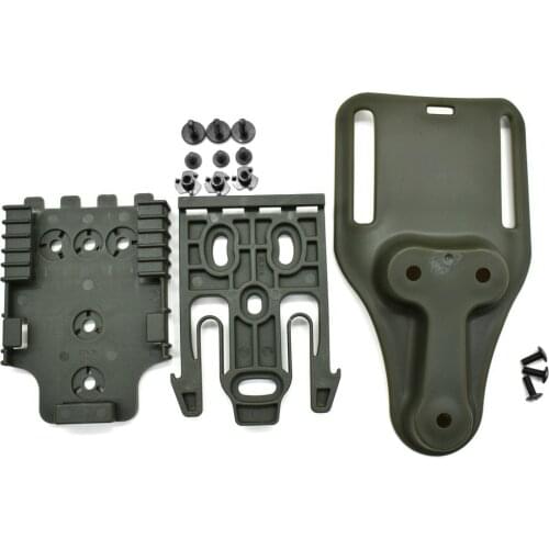 QLS 19 22 Accessories Mid-Ride Belt Loop Adapter - UBL Gun Holster Style for Hunting Paintball