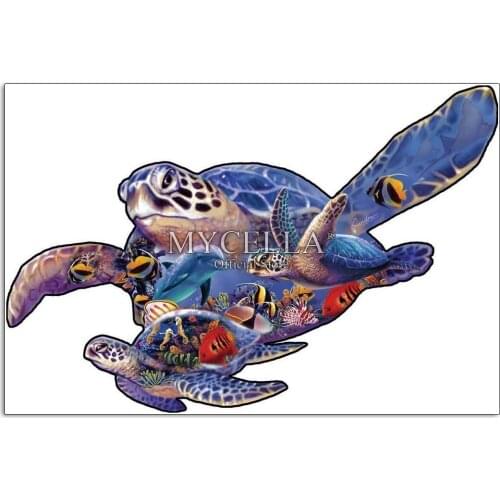 Turtle 5D DIY Diamond Painting Sea Life Cross Stitch Diamond Embroidery Mosaic Animals Wall Stickers Home Decor Christmas Gifts