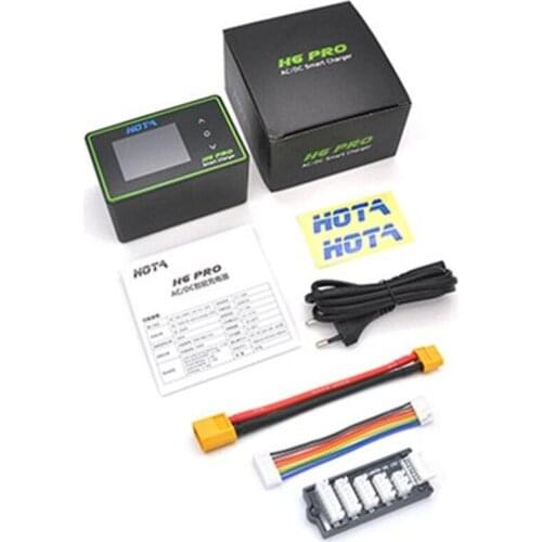Free shipping HOTA H6 Pro AC200W / DC700W 26A Smart Balanced High Power RC Charger