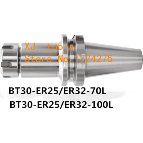 BT30 ER32 70L BT30 ER32 100L BT30 ER25 ER20 ER16 ER11 70L BT30 ER25 ER20 ER16ER11 100 toolholder Collet CNC Milling Lathe