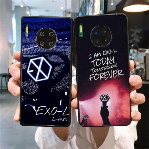 YNDFCNB KPOP SEHUN CHANYEOL EXO Phone Case for Huawei Mate 20 10 lite pro X Honor paly Y 6 5 7 9 prime 2018 2019