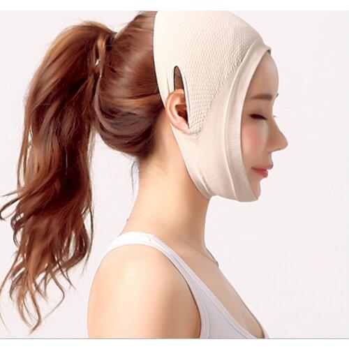Elastic Face Slimming Bandage V Line Face Shaper Dew Earmuffs Chin Cheek Lift Up Belt Facial Anti Wrinkle Strap Face Care Tools