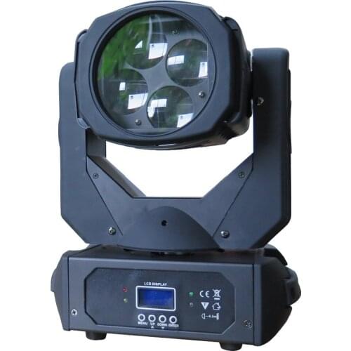 Hot sale dj equipment 4pcs*25w RGBW full color led super beam moving head disco dmx stage light for party bar wedding show