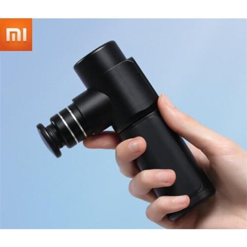 Xiaomi Merach Nano Pocket Fascia Gun Muscle Relaxer 4 Massage Heads Body massager Mini Massager Relaxation For Office Travel