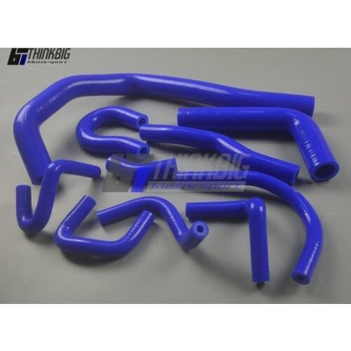 Silicone Radiator Hose Kit For 88-91 Honda Civic/CRX Si/DX/EE/EF D15/D16