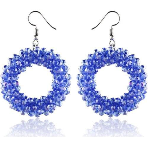 Серьги с камнями Liujun China At AliExpress