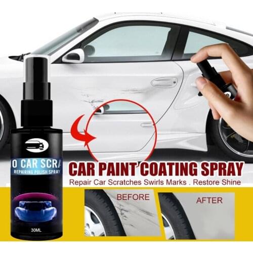 Car Scratch Repair Nano Spray Car Paint Sealant Ceramic Coating Automotive Practical Cleaning Helper-30/50/100ml