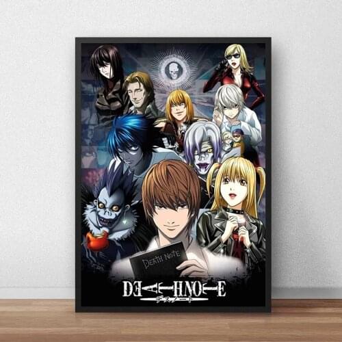Wall Artist House Decoration Japanese Classic Anime Death Note Poster Canvas Painting Living Room
