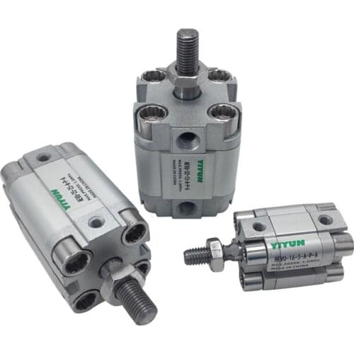 Single acting compact cylinder AEVU-16-5-A-P-A AEVU-16-10-A-P-A AEVU-16-15-A-P-A AEVU-16-20-A-P-A AEVU-16-25-A-P-A AEVU series