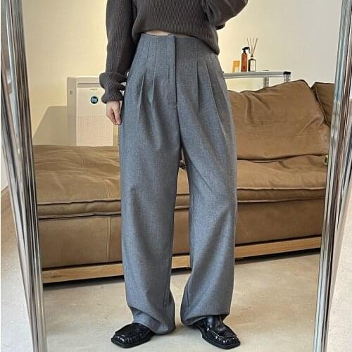 Женские прямые брюки RZIV China At AliExpress