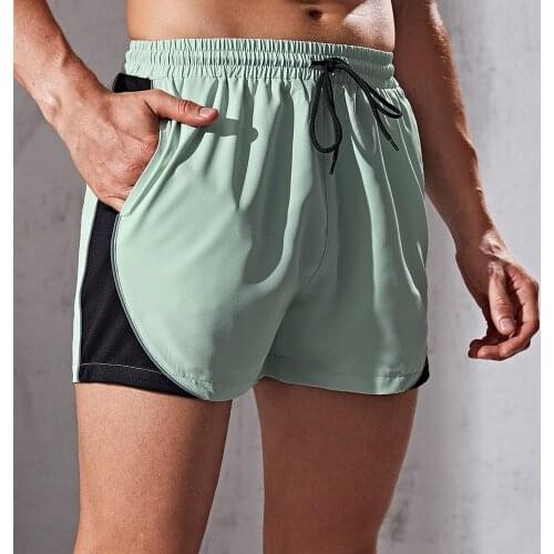 Track Running Shorts Men Sport Basketball Jogging Fitness Crossfit Drawstring Workout Sportswear Training Short Joggers
