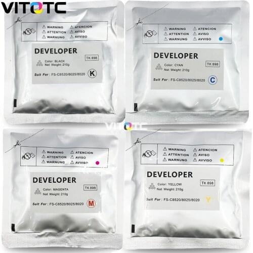 Compatible TK898 TK-898 Iron Powder Developer For Kyocera FS-C8020MFP C8025MFP C8520MFP C8525MFP 8520 8525 8025 8020 Copier