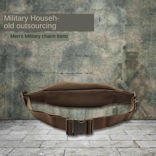 Tactical Army Camouflage Trekking Small Shoulder Bag Fitness Leisure Outdoor Sports Jogging Small Waist Bags