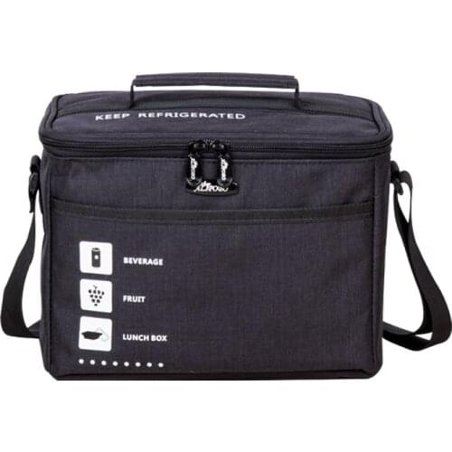 Waterproof Oxford Aluminum Foil Cooler Bag Camping Food Refrigerator Lunch Box Insulated Thermal Bags