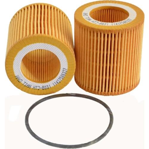 1pcs Car Oil Filter for BMW E60 E61 E84 E85 E90 E91 E92 E93 128i 135i 323i 325i 328i 523i 525i 530i X1 X3 X5 Z4 11427566327