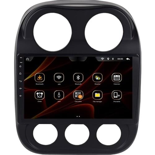 10.1 inch Android For Jeep Compass 2010-2016 Multimedia Stereo Car DVD Player Navigation GPS Video Radio IPS