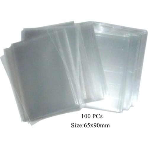 100PCs/Lot 60mm*90mm Card Sleeves Board Game Poker Cards Protectors Transparent Card Sleeve for Photocards Protector Accessories