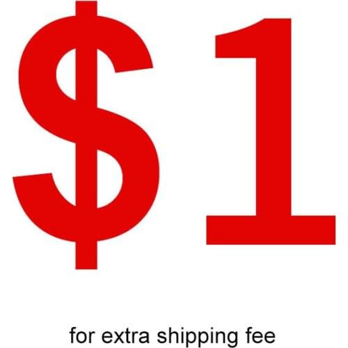 1usd for extra shipping fee and the difference of price