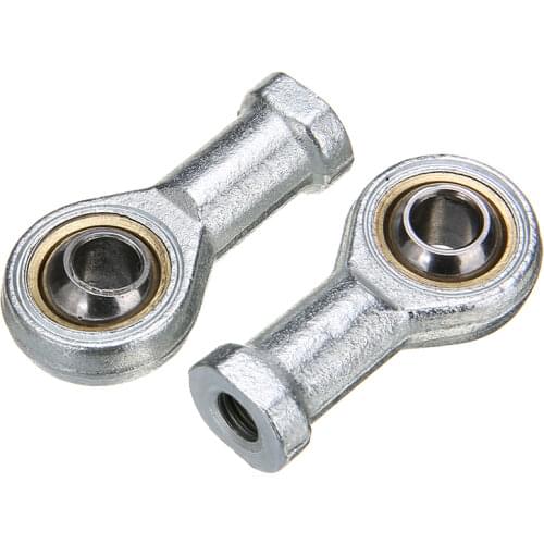 2pcs SI8T/K Internal Female Metric Thread Rod Fisheye End Ball Joint Bearing High Qulity Bearing Set M8x1.25mm