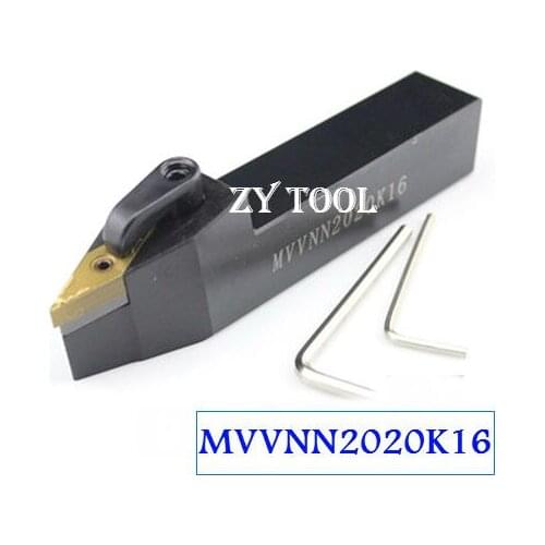 Free shipping MVVNN2020K16, Metal Lathe Cutting Tools Lathe Machine CNC Turning Tools External Turning Tool Holder