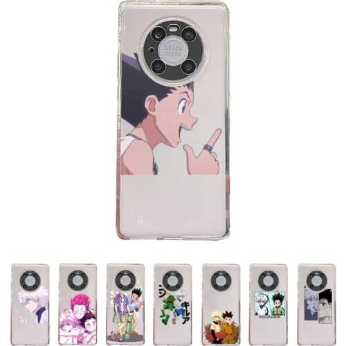Hunter X Hunter Killua Zoldyck Phone Case Transparent For Huawei enjoy 20 10 9 8 7 S SE E C Z pro plus lite Soft TPU Mobile bags