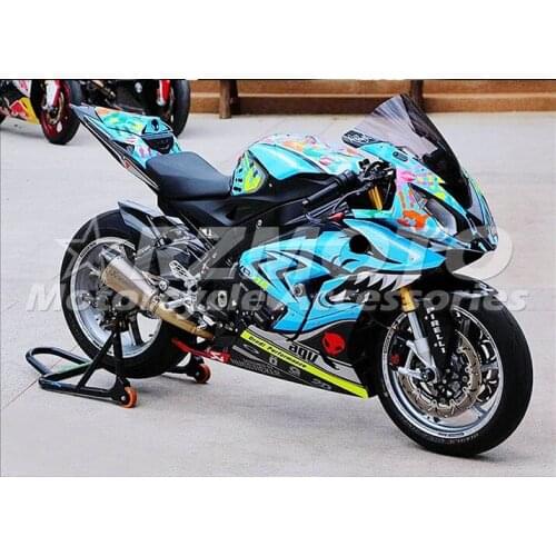 New ABS Plastic Shell Motorcycle Fairing kit Fit For BMW S1000RR 2015 2016 15 16 Bodywork set Custom Sky Blue