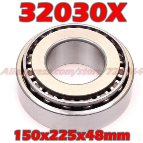 150x225x48 mm Tapered Roller Bearing 32030X 2007130E HR32030XJ 32030JR 32030XA E32030J 32030VC12 32030XU 32030E 150*225*48 32030