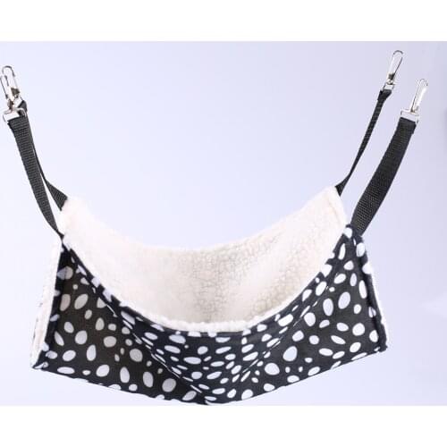 Cat Hang On Bed Cotton And Linen Series Lambwool Leopard Star Dot Tower Solid Popular Cat Soft Bed High Quality