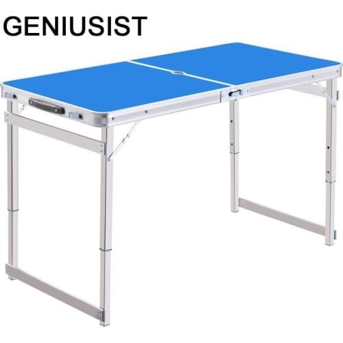 Escrivaninha Redonda Esstisch Picnic Meja Makan Comedor Kitchen Furniture Plegable Folding Mesa De Jantar Dining Room Table