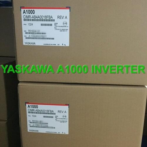 New and genuine yaskawa A1000 inverter 380V 400V 5.5KW inveter CIMR-AB4A0018FBA