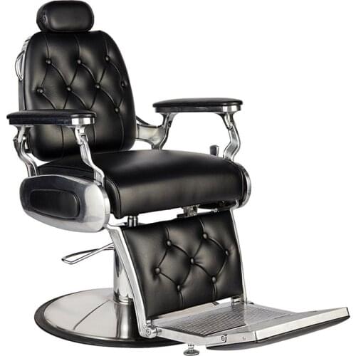 New Style Mens Retro Barber Chair Cross-border E-commerce Mens Hairdressing Chair Beauty Salon Furniture