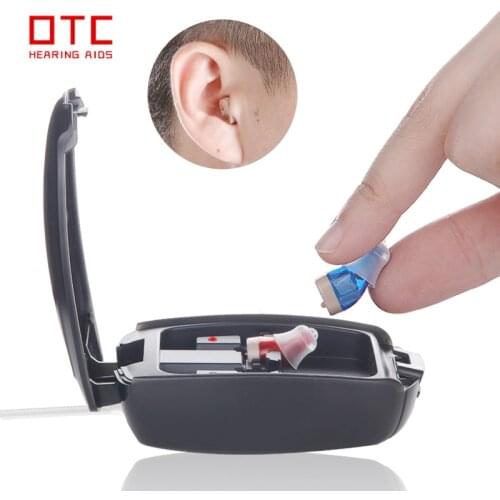 New Style Smart Hearing Aids Rechargeable Mini Invisible Hearing Aid New Model 2021 Adjustable Sound Amplifier for Deaf Elderly