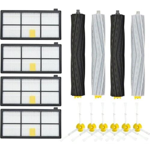 Main Brush Side Brush Filter Sweeping Robot Replacement Accessories for Irobot Roomba 800 900 Series