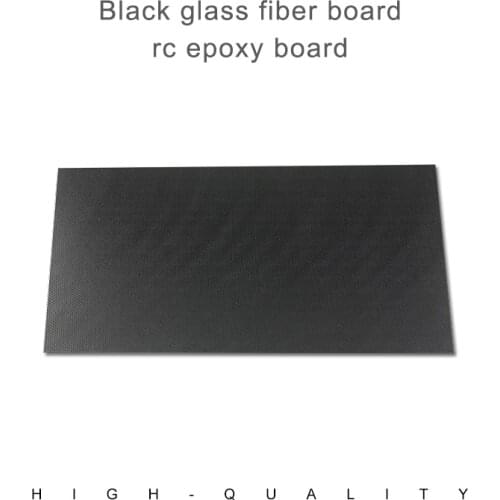 200*300 black Glassfibre Template Board Sheet Epoxy Glass Fiber G10 FR4 Fibreglass Plate For DIY QAV drone accessory