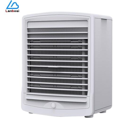Smart Cooling Fan Small Air Conditioning Fan Fan Cooling Fan Home Office USB Portable Desktop Fan