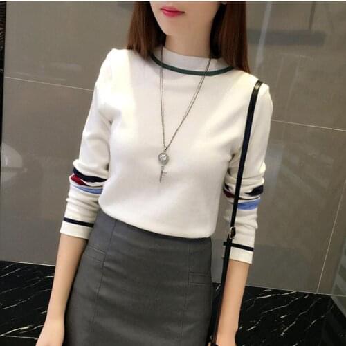 Sweater Woman Winter 2019 Women Knitting Sweater Casual Pullover Long Sleeve Sweaters Winter Clothes Women