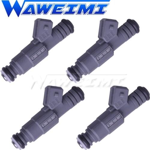 WAWEIMI 4x OE 0280155887 Fuel Injector Nozzle For Ford Contour Escape Escort Focus Mercury Cougar 1998-2004