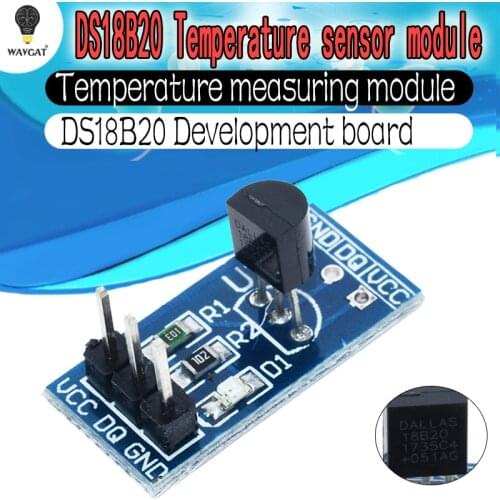 WAVGAT DS18B20 single-bus digital temperature measurement sensor module For arduino