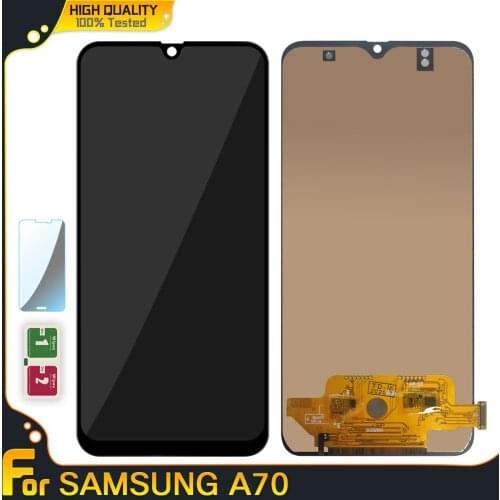 Original LCD For Samsung Galaxy A70 A705 A705F SM-A705F Touch Screen Digitizer Assembly For SAMSUNG A70 2019 A705DS LCD