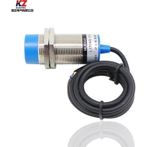 5 Pieces Genuine LJ30A3-15-Z BY HURON inductive proximity switch DC three-wire PNP normally open