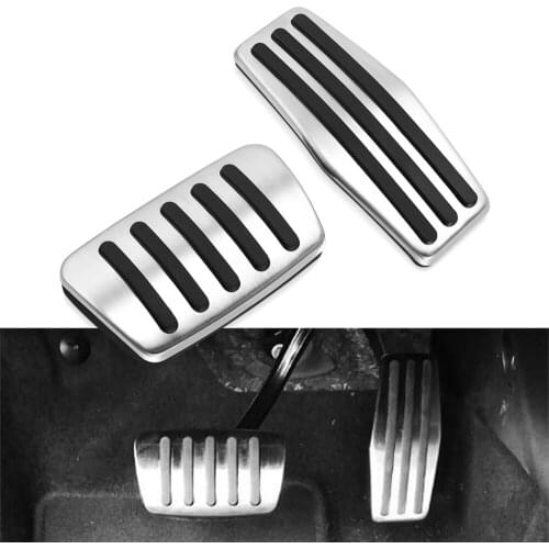 Car Accessories Stainless Steel Accelerator gas brake pedal for Cadillac XTS 2008-2016,Non-slip pedal plate