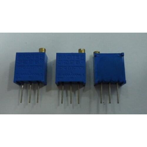 Free shipping 3296W potentiometer 103 (10K) multi-turn precision adjustable resistance / Square Trimming Potentiometer