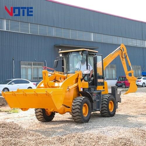 Prices Backhoe Loaders For Sale 2.6 Ton Steel Bucket Hydraulic Crawler Drive Forward Construction Machinery