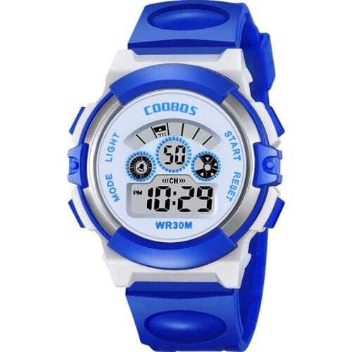 Teen Girls Watches Kids Colorful Flash Lights Waterproof Digital Watch LED Baby Silicone Wrist Watch For Boys Sport Woman Clock