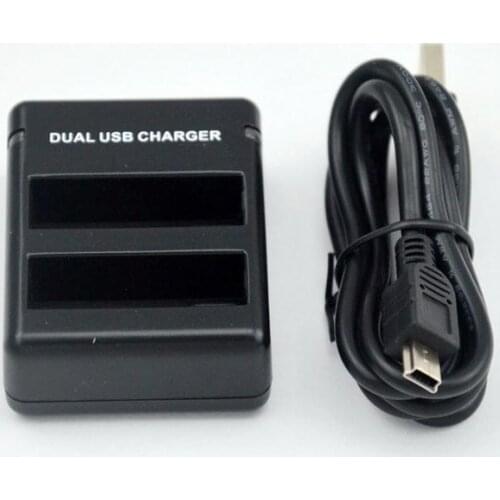 USB Dual Battery Charger for GoPro HERO4 Black ,HERO4 Silver,Go pro HERO 4 and Go Pro AHDBT-401,AHDBT 401,AHDBT401 HD Camcorder