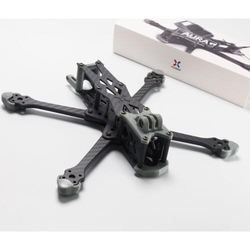 Foxeer Aura 5" 220mm T700 Carbon Fiber Freestyle Frame 5mm Arm for RC FPV Racing Freestyle 5inch Analog Digital Drones DIY Parts